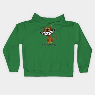 Cute but deadly Kids Hoodie